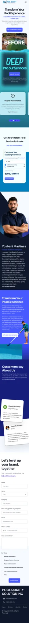 Pool Quality Solutions, detalle 7