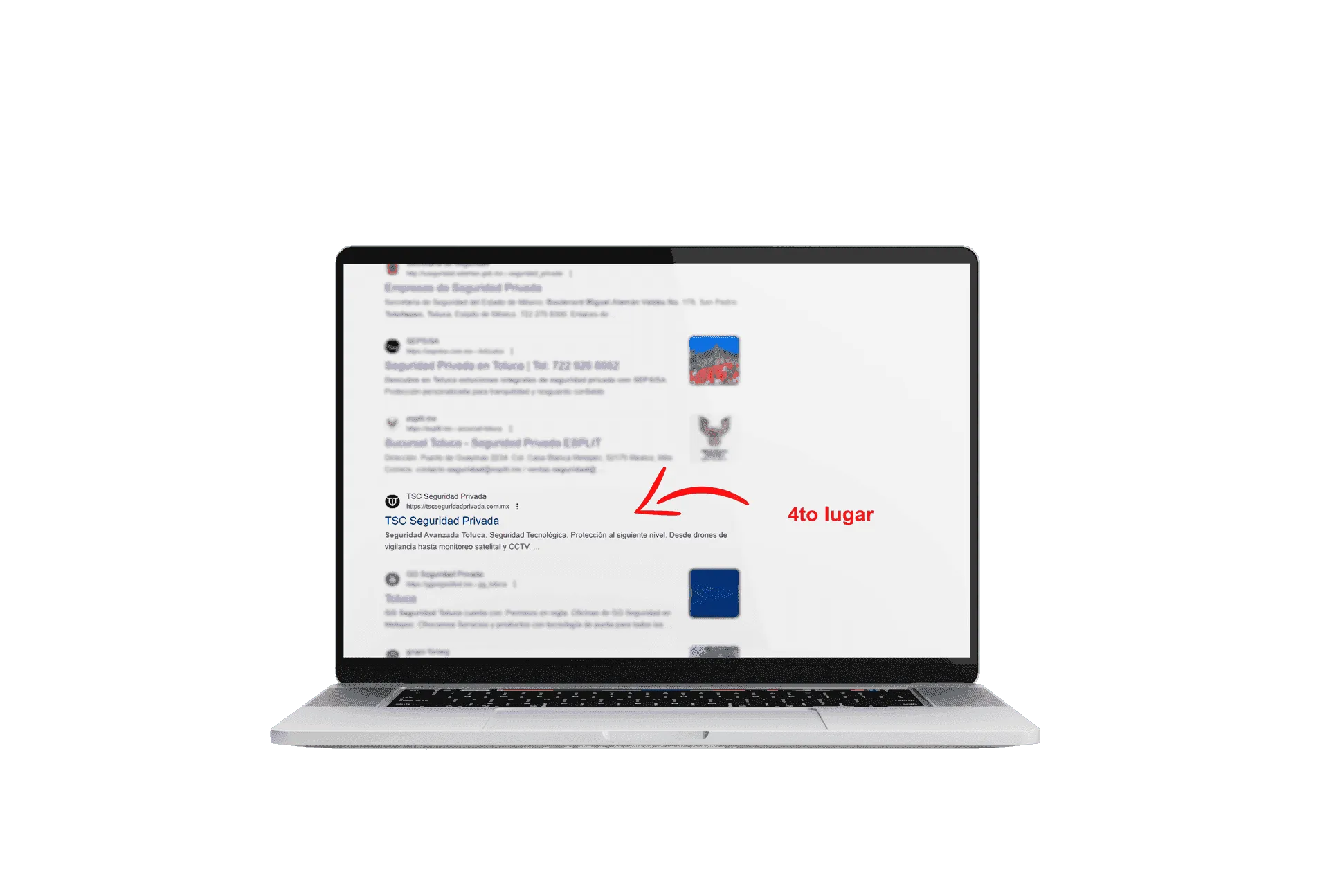 TSC Seguridad Privada: SEO, detalle 2